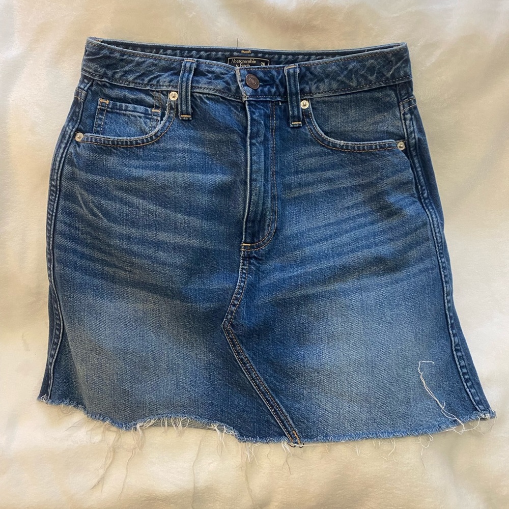 jean skirt